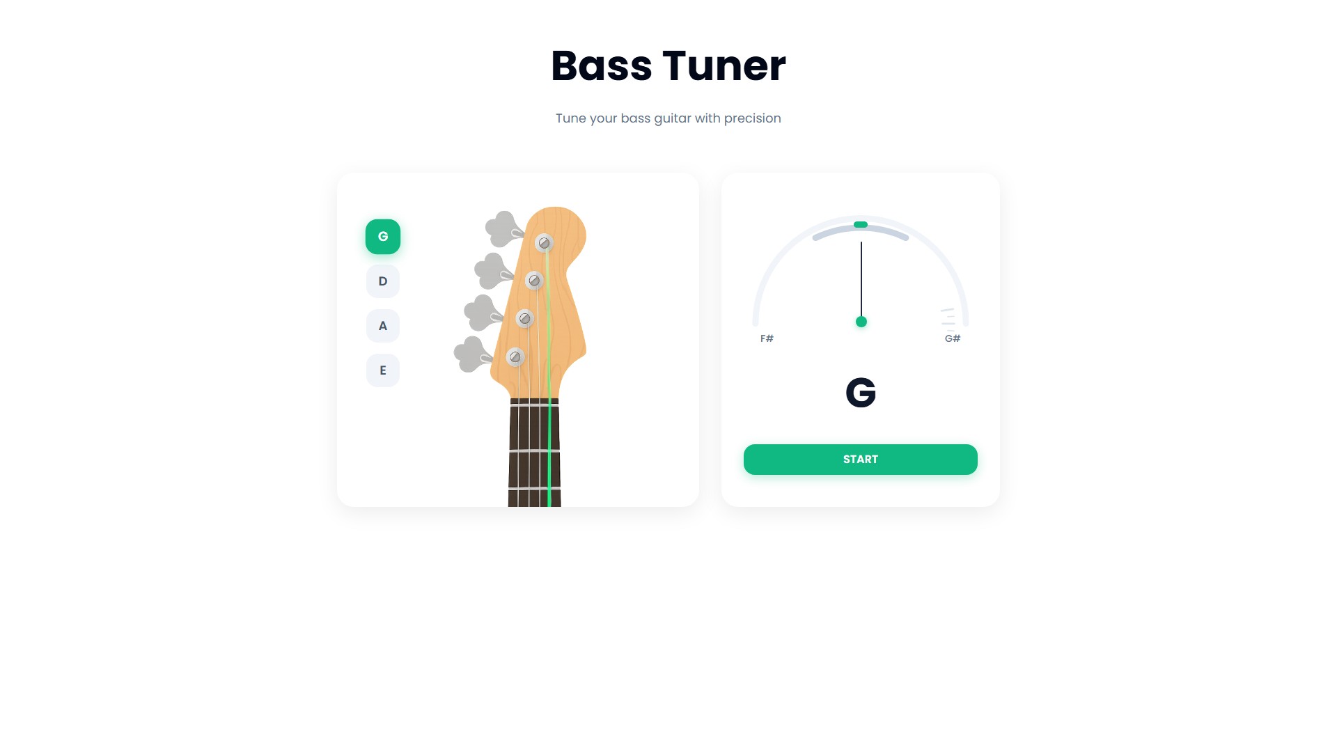 bass tuner - AI Tool