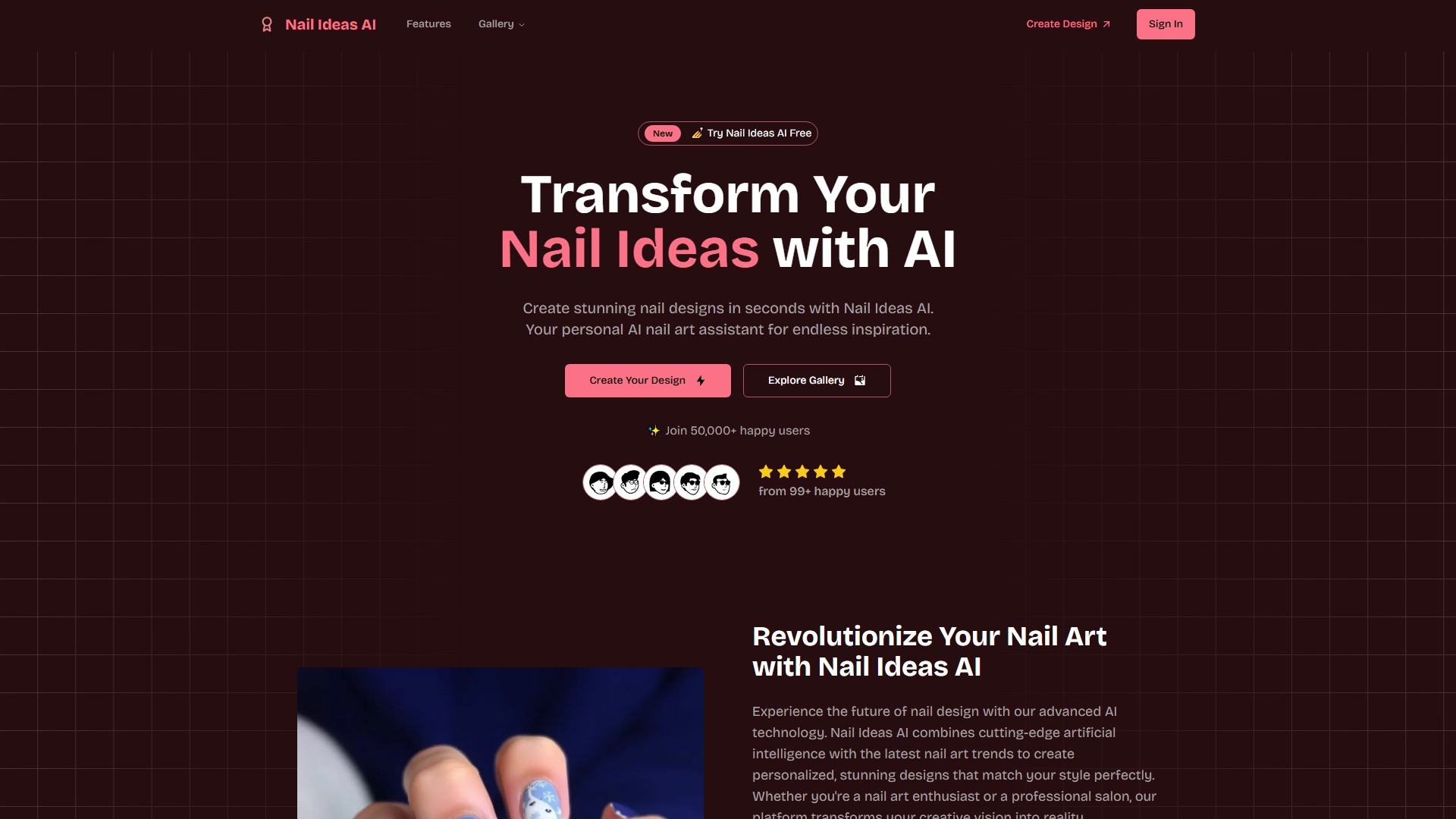 Nail Ideas AI - AI Tool
