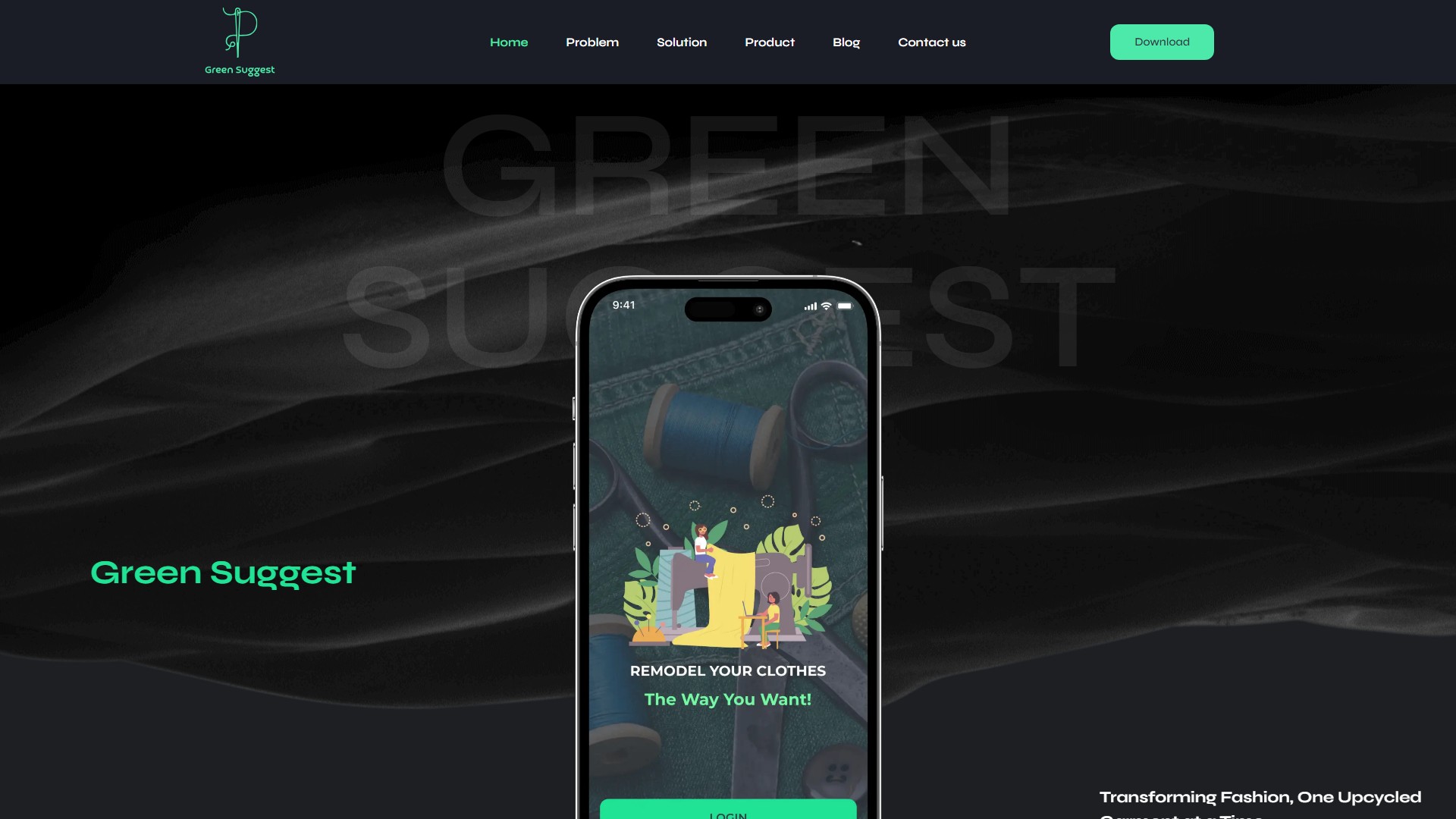 Green Suggest - AI Tool