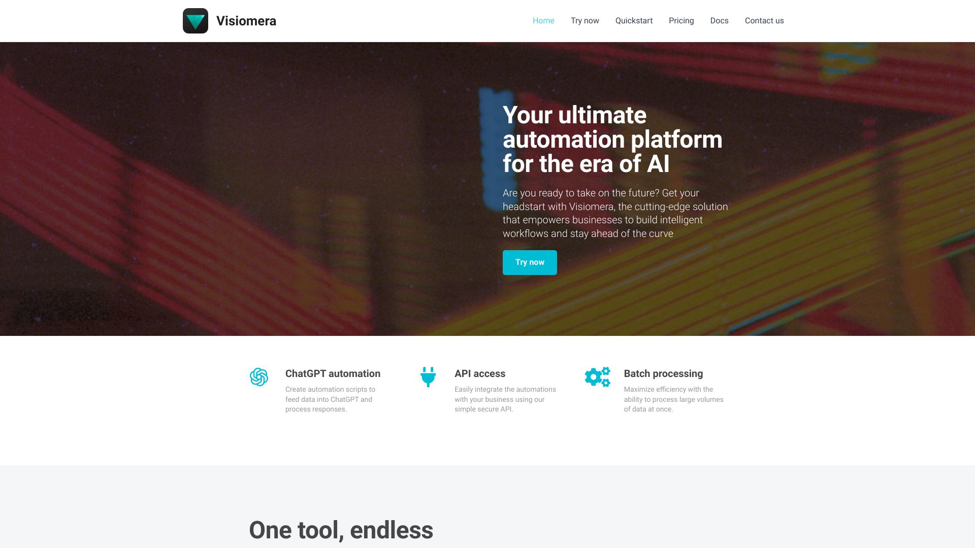 Visiomera - AI Tool